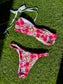 Fuscia Flowerlily Bikini Bottoms